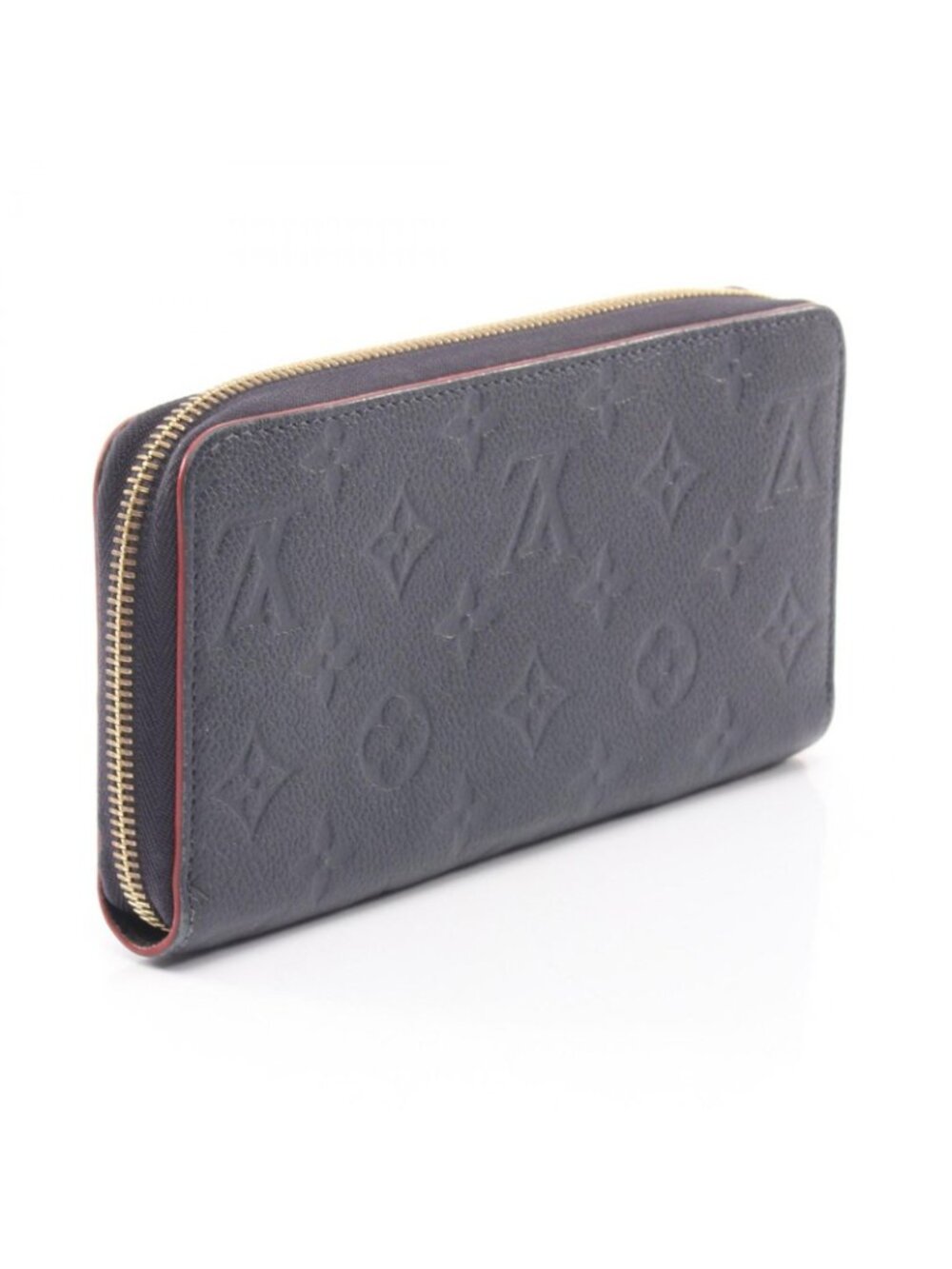 Louis Vuitton Round Wallet Zippy Monogram Empreinte Marine Leather - Picture 2 of 9
